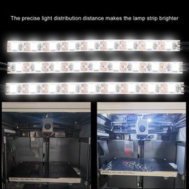 3D Printer LED Light Strip, 5V 12W LED Light for Bambu Lab P1P & X1 3D Printer, LED Light Bar Enhanced 3D Printing Lighting, Light Length 7.5cm/2.95in (for P1P)