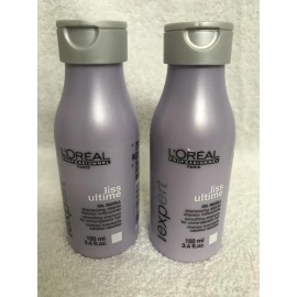 L'Oréal Loreal expert Liss Ultime Oil Incell Smoothing Shampoo 3.4oz / New (Pack of 2)