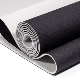 Hiksuky Auto Headliner Fabric 58" L × 60" W Stylish Mesh with Foam Backing - Tube Packaging - Black Interior Replacement Material for Car/Truck/SUV/RV Roof - Home Repair/DIY Headliner Material