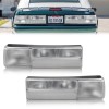 OFFKAT 2PCS Clear Lens Rear Tail Lights Brake Signal Lamps