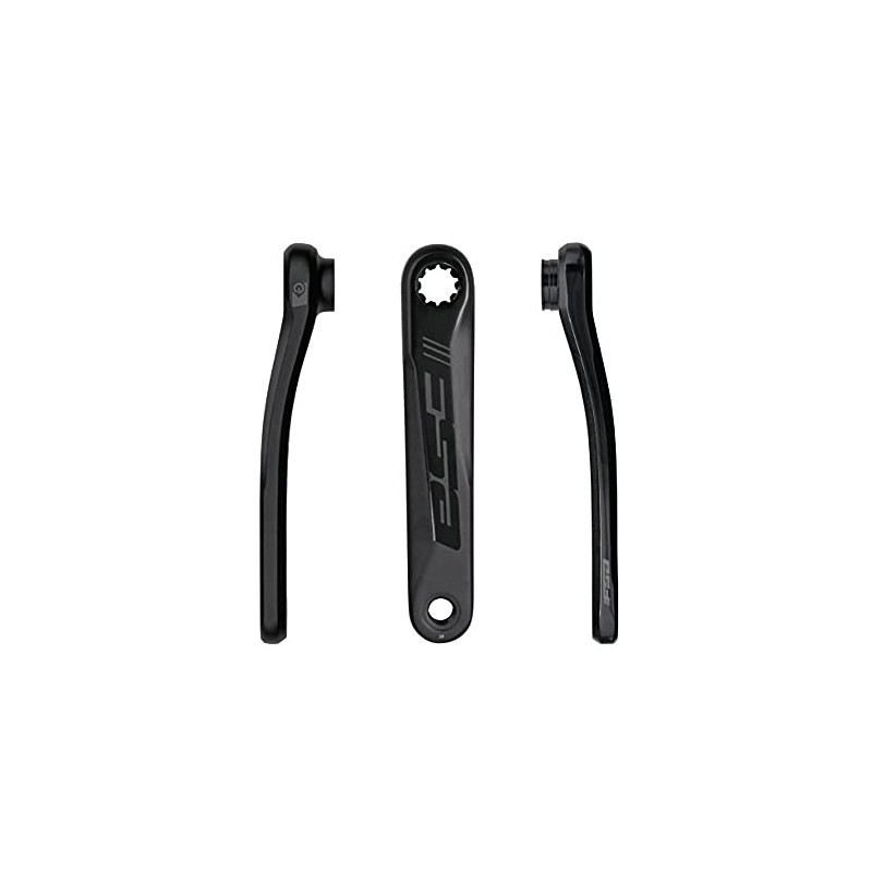 FSA, 165 mm, Cranks CK-/745/IS/GEN4, Unisex Adult, Black