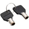Bike Parts Center Bike Lock U-Shaped Lock Black 90139013
