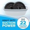 SlipX Solutions Shower Organizer Caddy, Sturdy Storage Organizer, Power Lock