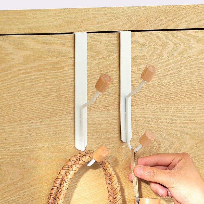 HYMIKO Door Hooks, Door Hangers, Door Hooks, Clothes, Hats, Ties,