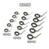 Rod Guide, Single Foot Stainless Steel, 7#, 8#, 10#, Fishing