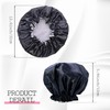 Shower Cap for Men, Waterproof Bath Shower Caps Double Layer