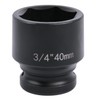 szkoo 3/4" Drive 40mm Impact Socket Chrome Molybdenum Steel 6