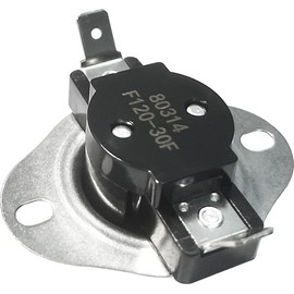 80314 Blower Fan Low Limit Thermodisc Switch Thermostat F120-30F Compatible with US Stove Hot Blast Ashley Vogelzang Norseman Wood Furnace Snap Switch Low-Temp Safety Sensor