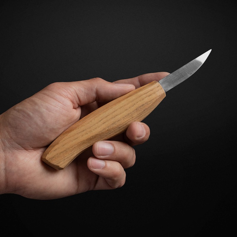 StryiCarvingTools Whittling Knife Small Sloyd Knife, Wood Carving Knife Hardened