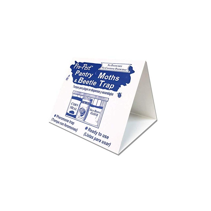 Pro-Pest Pantry Moth Traps - 6 Ready to Use Pre-baited