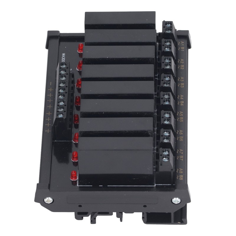 Solid State Relay Module DIN Rail Installation 8 Channel Solid