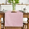 Artoid Mode Pink Summer Table Runner, Seasonal Fall Autumn Machine