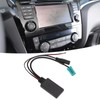 Bluetooth 5.0 Aux Input Audio Adapter Cable with Microphone for