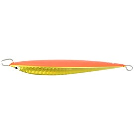 TackleHouse TJS80 Metal Jig, Tai Jig Slim, 3.7 inches (94 mm), 2.8 oz (80 g), Orange Gold #04