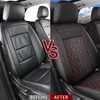 Huidasource 2Pcs Seat Covers for Nissan Titan/Titan XD 2016-2024, Full