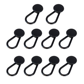 Strong Plastic Pants Button Extender Set 10 Packs Waist Extenders for Pant Waistband Stretcher for Men and Women’s Pants, Shorts, Skirts