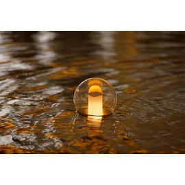 Bestway | Flowclear SolarSphere LED Chemical Dispenser | Atmospheric Pool Accessory | Above Ground Pools, Spas, Hot Tubs