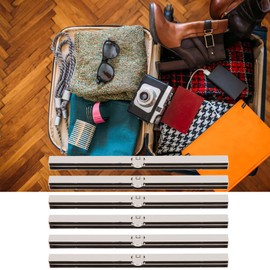 Marco de Billetera de Metal, Monedero con Cierres de 6 Piezas, Accesorios de Hardware para Bolsas Laterales Rectas y Livianas de Hierro, 19 Cm, Cierre de Bolsa para Fabricación
