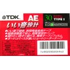 TDK CASSETTE TAPE AE 30 AE – F