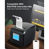 ZYWELL Thermal Receipt Printer, ZY908 Pos Printer 80mm with Auto