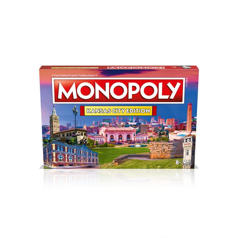 Monopoly Board Game Kansas City Edition: 2-6 Players Family Board