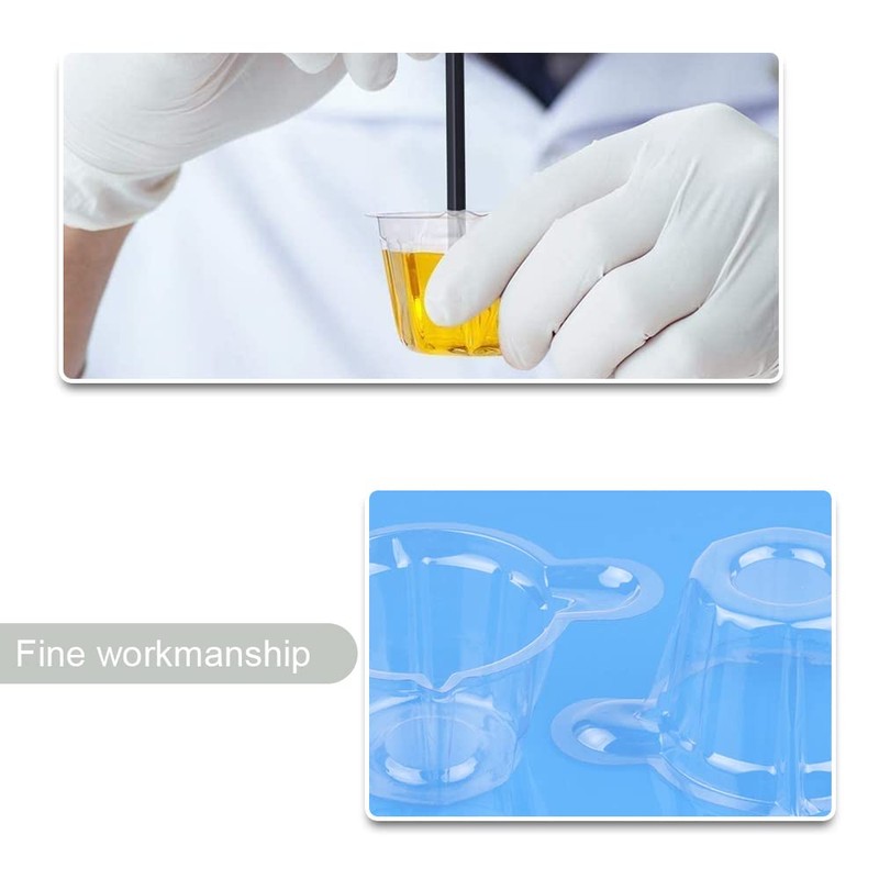 200 Pcs 40 ML Plastic Disposable Urine Collection Cups Plastic