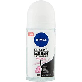 Nivea Inv.Black&Wh.Deodorant Rollon