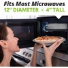 High Power Magnetic Microwave Splatter Cover with strongest magnetic grip,