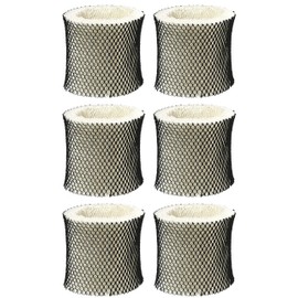 Nispira Humidifier Wick Filter Replacement Compatible with Holmes Type A HWF62 HWF62CSHM1281, HM1701, HM1761, HM1297 and HM2409, 6 Units