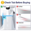 Adjustable Height Bathtub Handle Grab Bar, Bathtub Safety Rail &