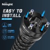 Nilight 2.5 inch Front Leveling Kit Lift Strut Spacers for