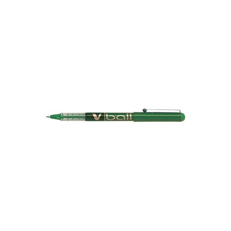 Pilot V Ball VB7 Liquid Ink Rollerball Pen Metal Tip