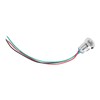 4 Sets PreWired Round LEDs Waterproof Metal 2Color Indicator Common
