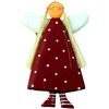 GURU SHOP Guardian Angel Christmas Tree Decoration Bordeaux 12 x