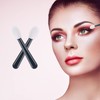 UNVOJL Disposable Eyeshadow Applicator Sponge Eyeshadow Brush Portable Makeup Brush