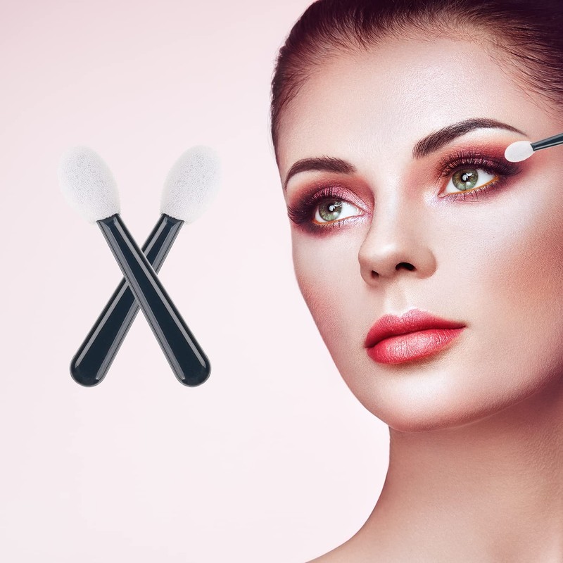 UNVOJL Disposable Eyeshadow Applicator Sponge Eyeshadow Brush Portable Makeup Brush