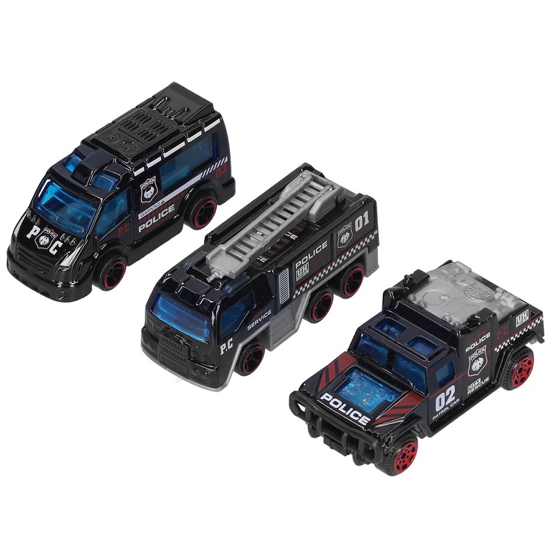 6pcs Children Alloy Car Model Kid Cute Simulated Car Helicopter
