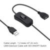 Electop USB ON Off Switch (1.2M)
