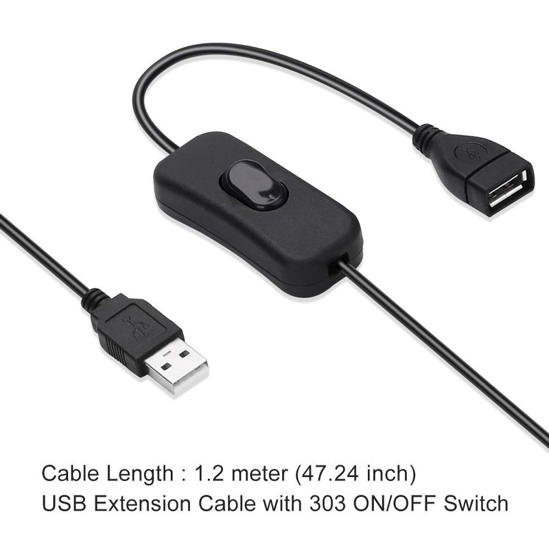 Electop USB ON Off Switch (1.2M)