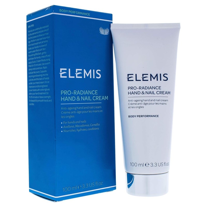 Elemis Pro-Radiance Hand and Nail Cream, Anti-Ageing Hand and Nail