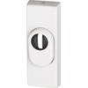 ABUS RSZS316 W SB Protective Escutcheon Plate with Cylinder Protection