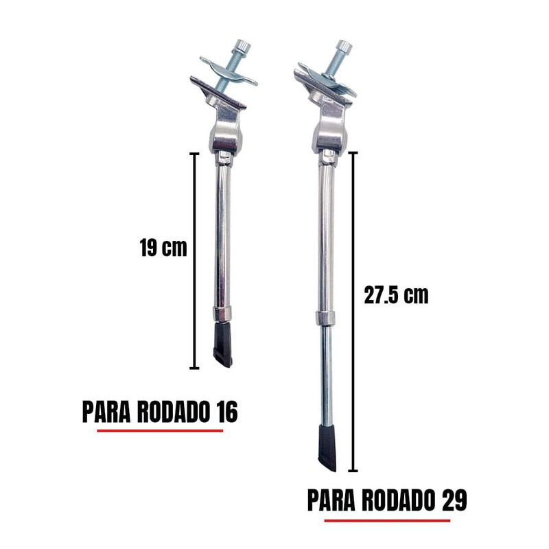 ALTREGO Parador Bicicleta Pata de Cabra Central De Aluminio con