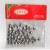 SSCO Silver Metal Jingle Bells Miniatures Christmas Crafts Jewelry 6mm