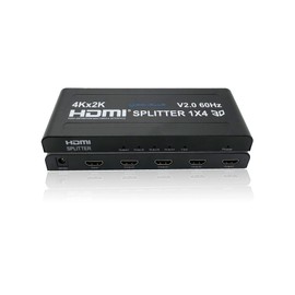 GigaBlue Ultra 4K HDMI 2.0 Splitter 4K 60Hz for TV, Reciever, Console and Much More (Splitter 1 in 4 Out)