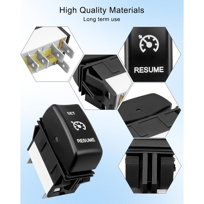ULZOZN Cruise Control Rocker Switch Fit for Kenworth T800 W900