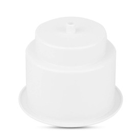 Boat Ring Cup Recessed Drink Holder Built-in Boat White Marine RV Boat Yacht Plastic Drink Cup Bottle Holder with Insert Drain Hole Universal (White)