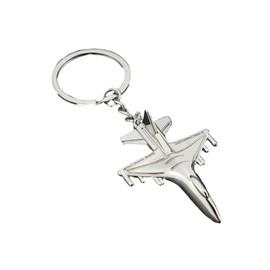 Aircraft Keychain Party Favors Fighter Plane Keyring Battleplane Key Holder Airplane Raptor F16 Falcon Aviation