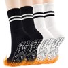DECOVICI Yoga Stopper Socks Women's ABS Non-Slip Pilates Socks Grip