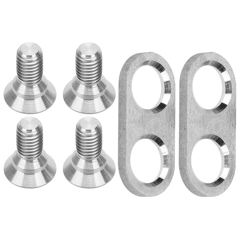 Mountain Bike Pedal Cleats Mounting Screws and Washers Titanium Alloy