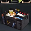 Car Folding Box, Boot Bag with Storage Space, Boot Organiser,